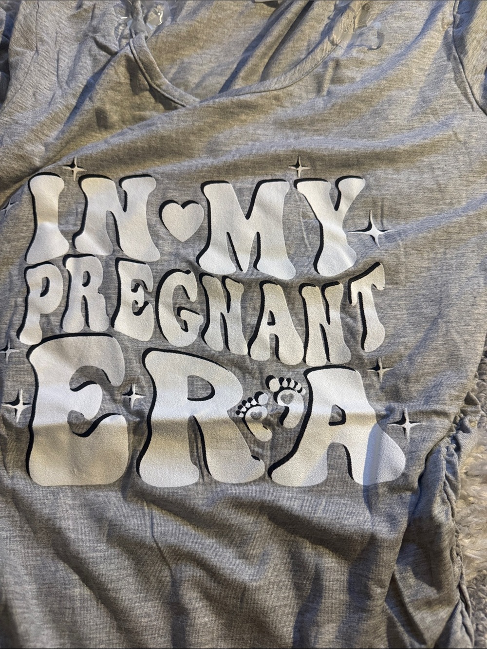 Due Time "In My Pregnant Era" Maternity Tee - Picture 3 of 5